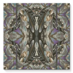 Purple Star Canvas Wrap