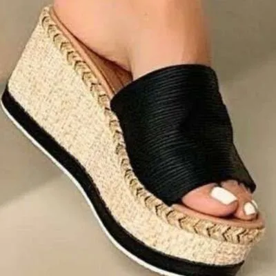 Quinn Leather Open Toe Sandals