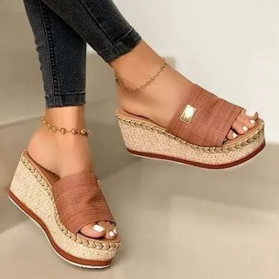 Quinn Leather Open Toe Sandals