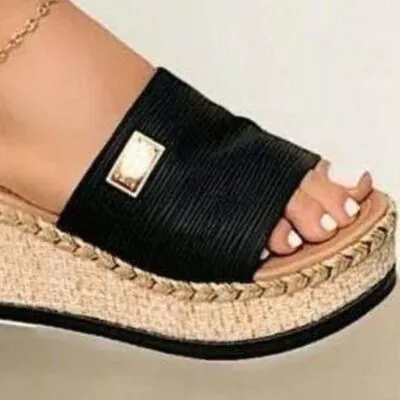 Quinn Leather Open Toe Sandals