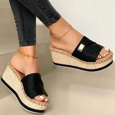Quinn Leather Open Toe Sandals