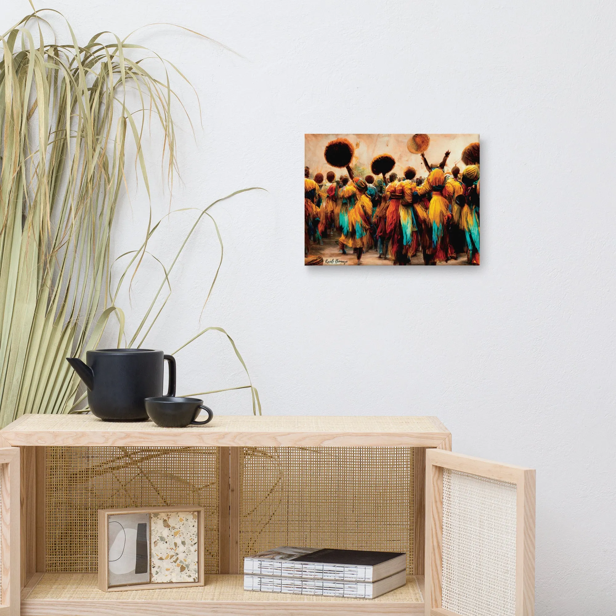 "Celebration Ritual" - Canvas Print