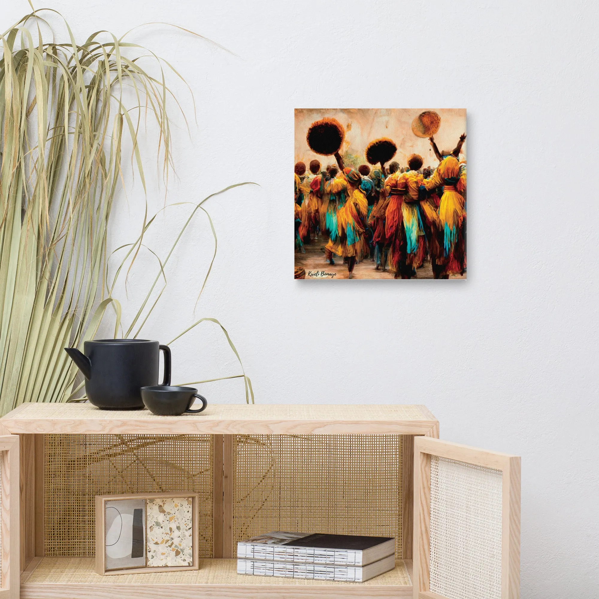 "Celebration Ritual" - Canvas Print