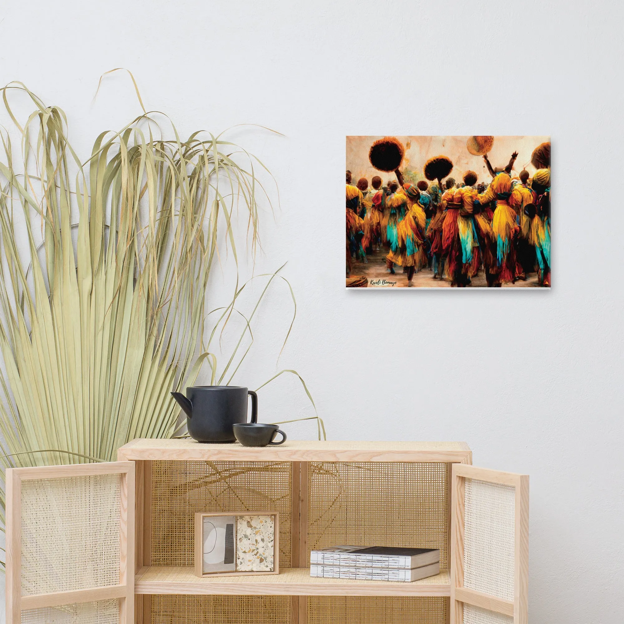 "Celebration Ritual" - Canvas Print