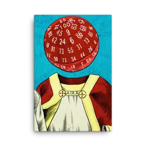 "d100" Canvas