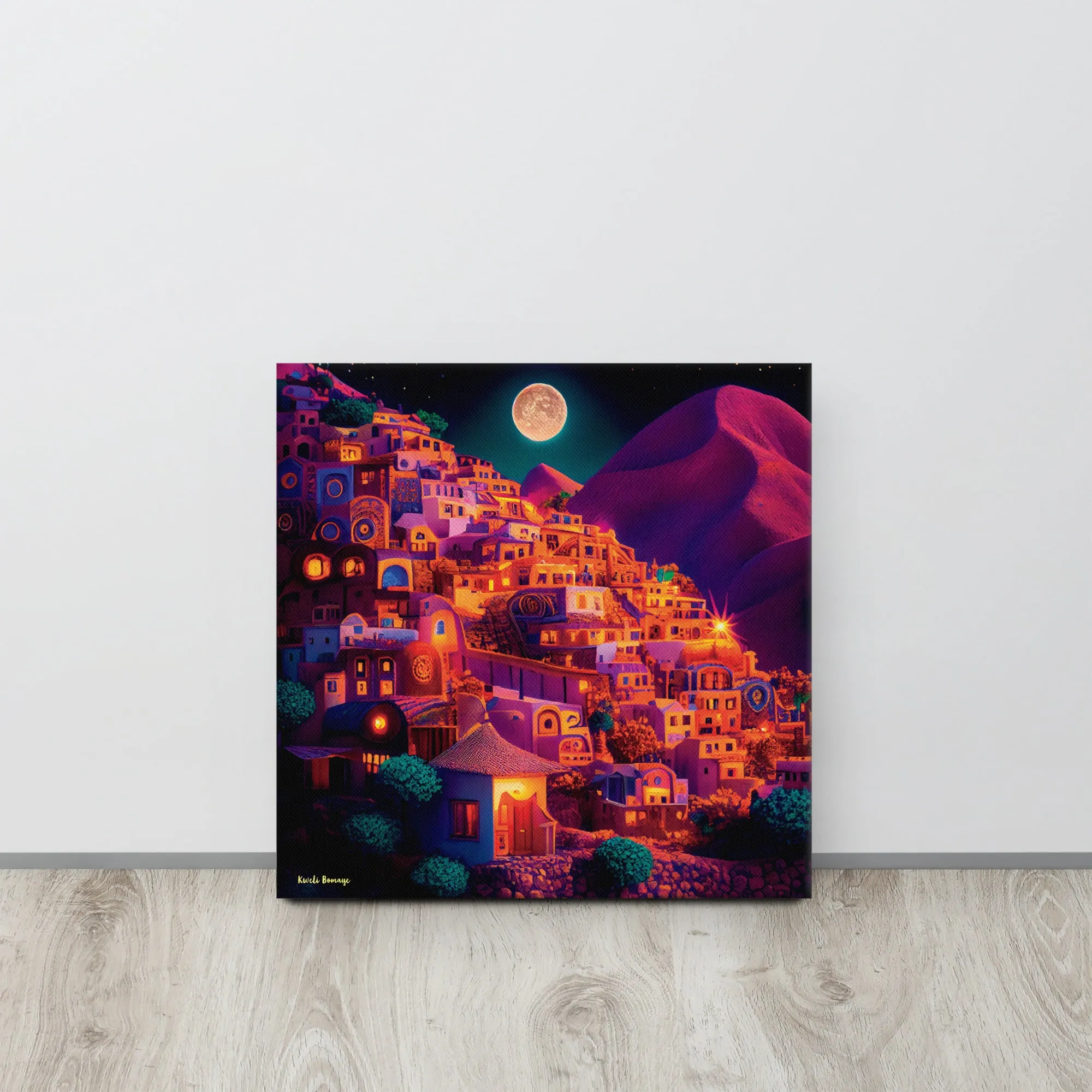 "Diasporian Hilltop" - Canvas Print