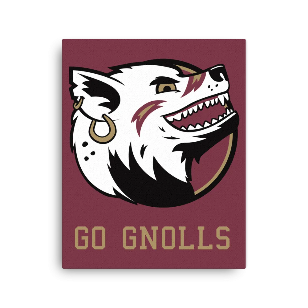 "Go Gnolls" Canvas