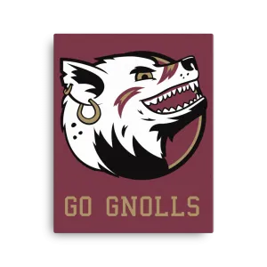 "Go Gnolls" Canvas
