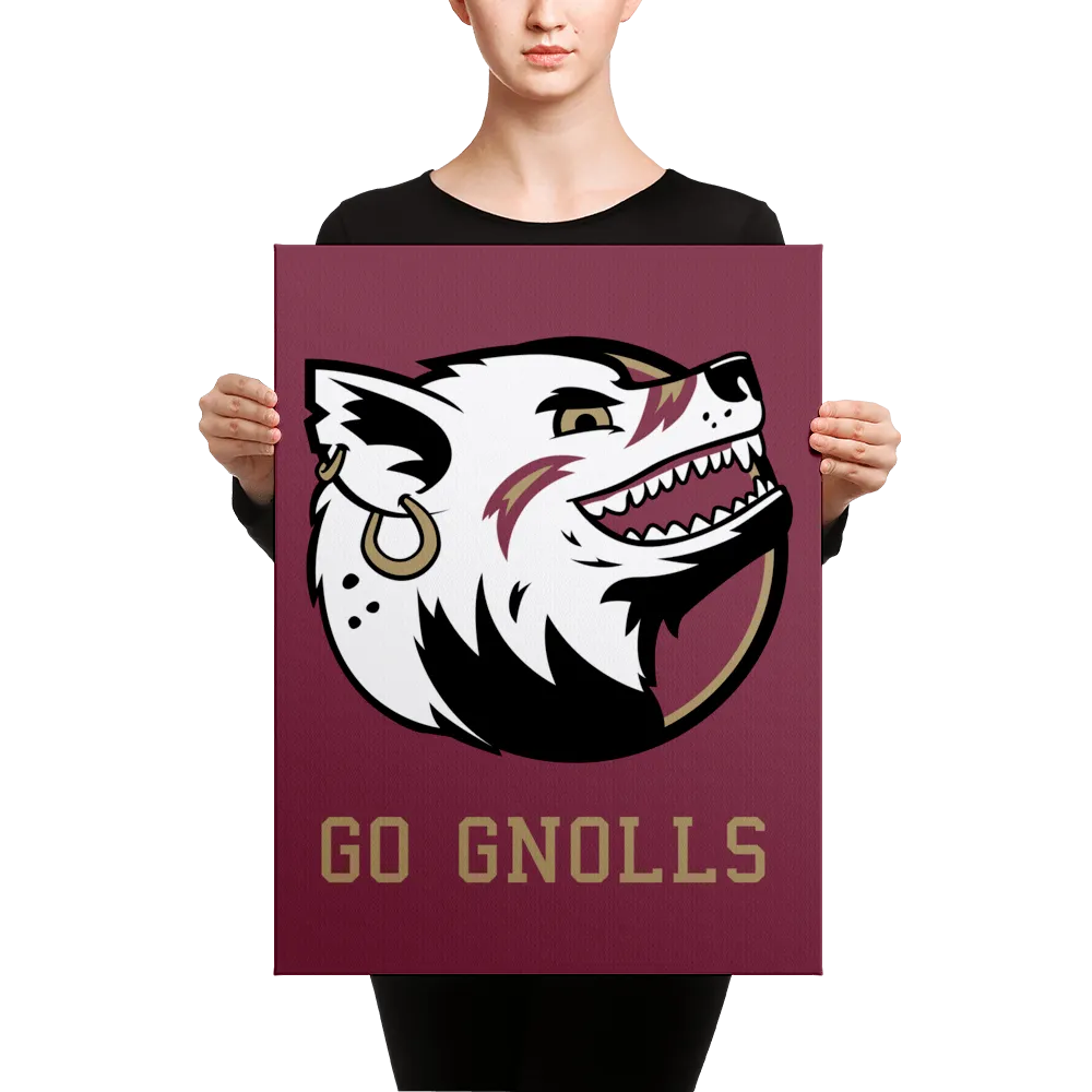 "Go Gnolls" Canvas