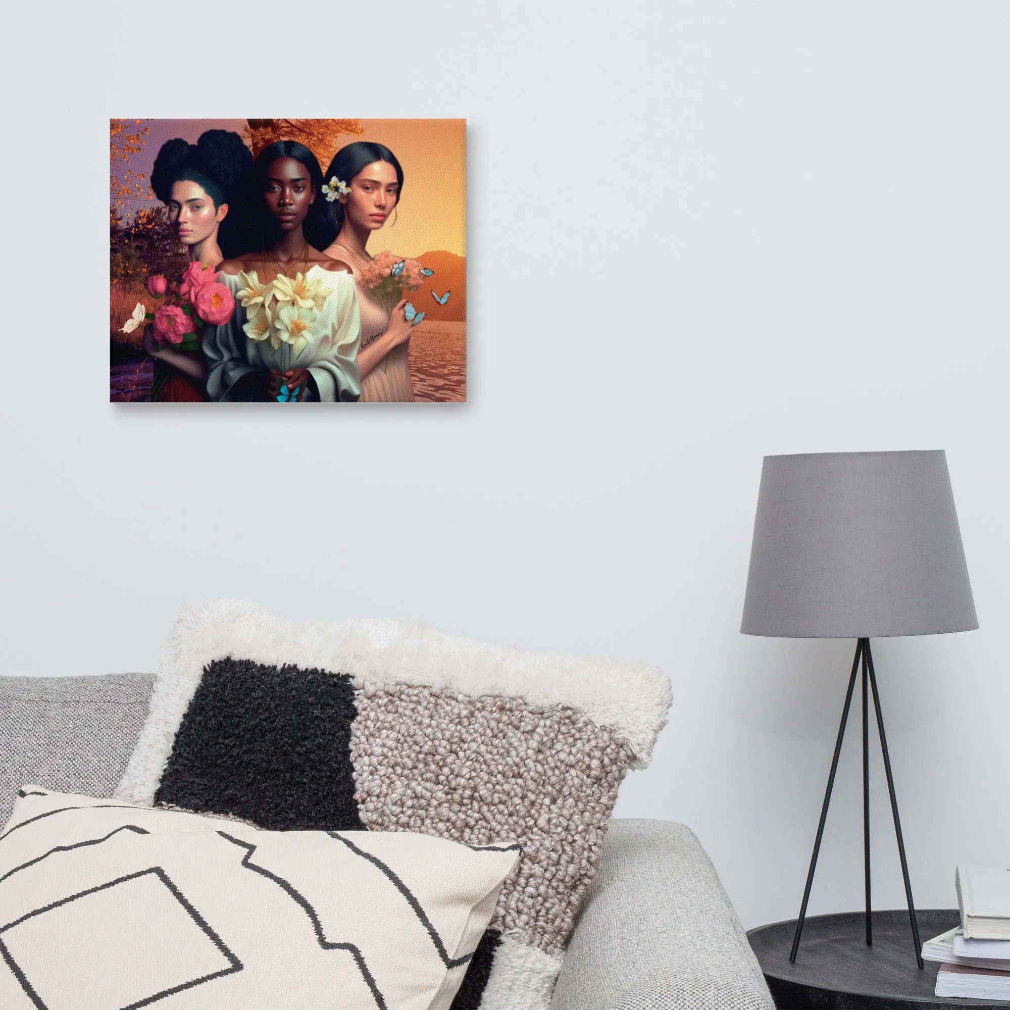 "Roché's Bayou" - Canvas Print