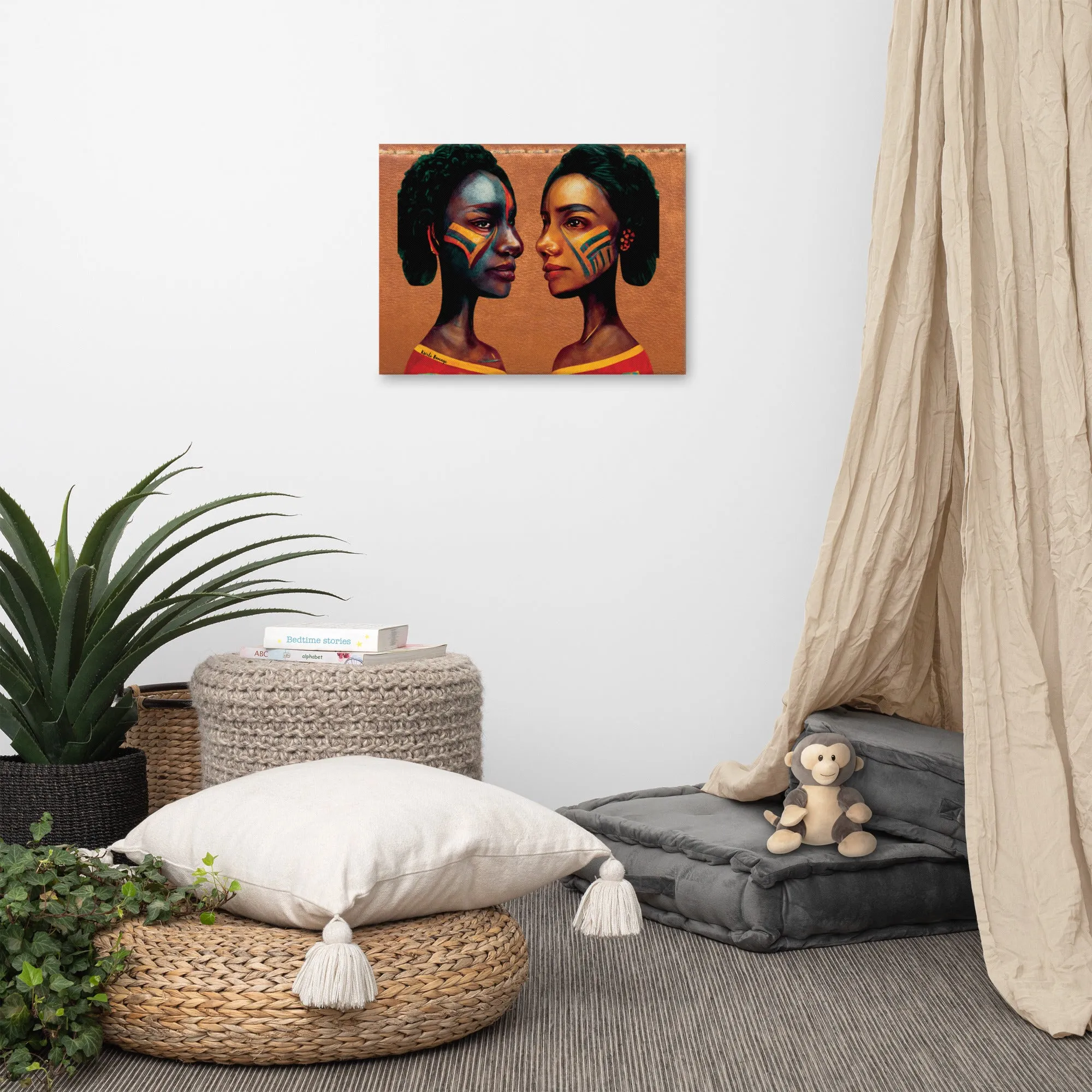 "She Is Me" - Canvas Print