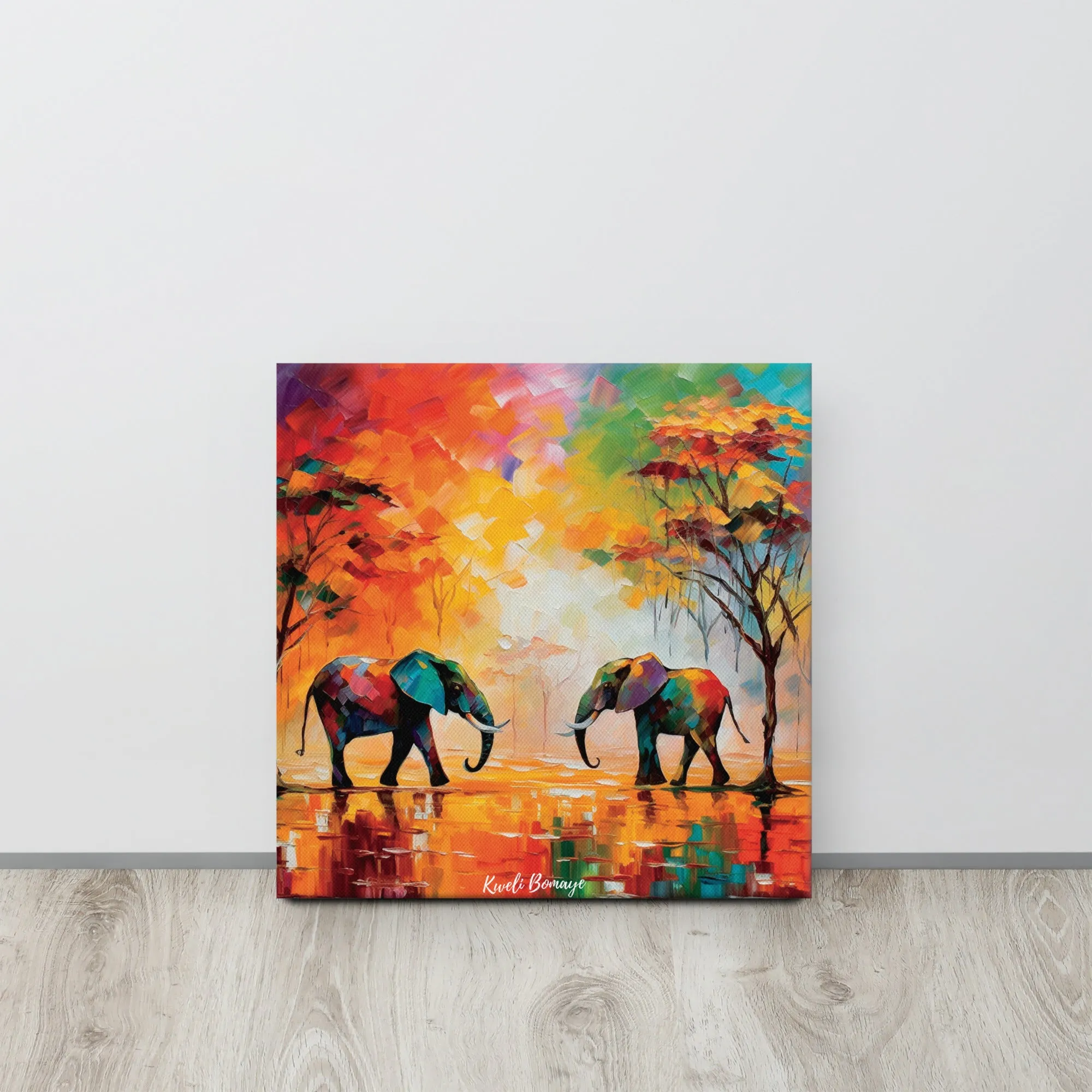 "The Meet" - Canvas Print