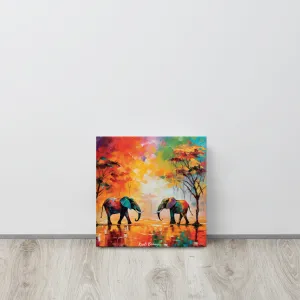 "The Meet" - Canvas Print