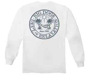 Relaxation Badge Long Sleeve T-shirt