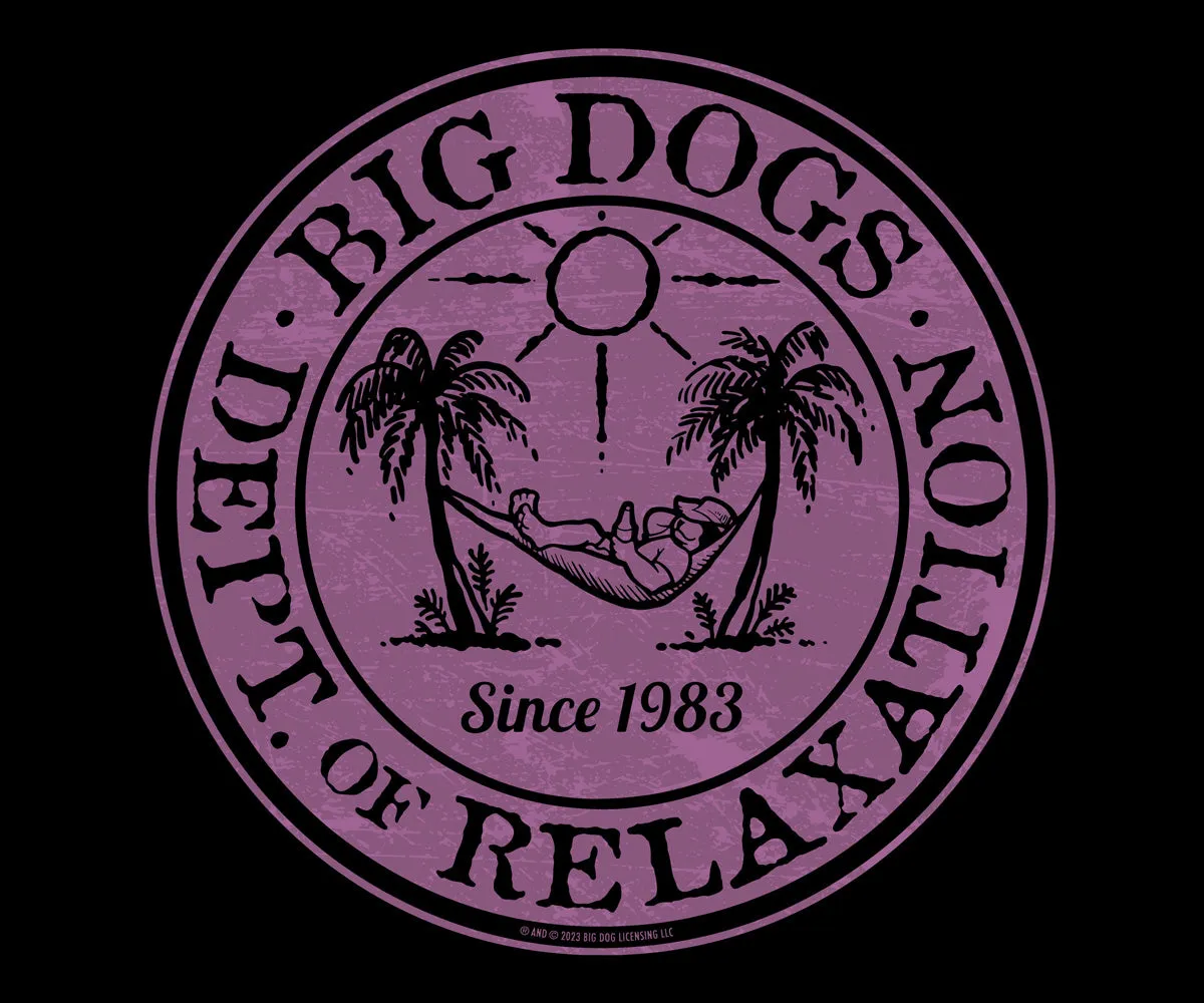 Relaxation Badge Pink T-shirt