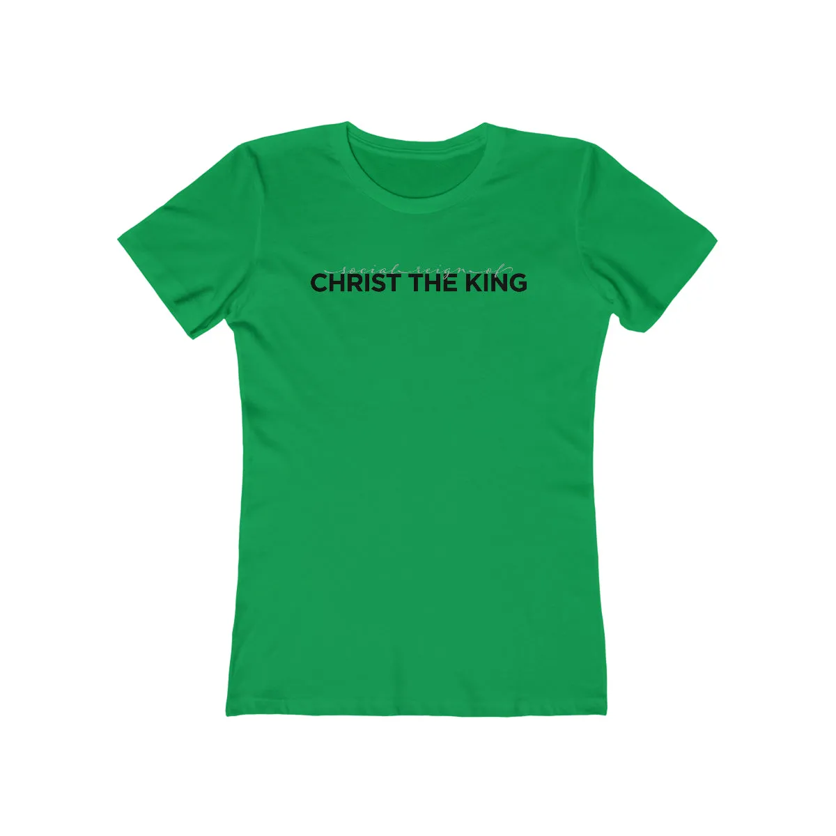 Religious Christ the king Christian Gift elegant Catholic Women's Tee Shirt