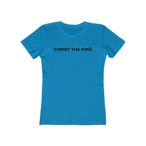 Religious Christ the king Christian Gift elegant Catholic Women's Tee Shirt