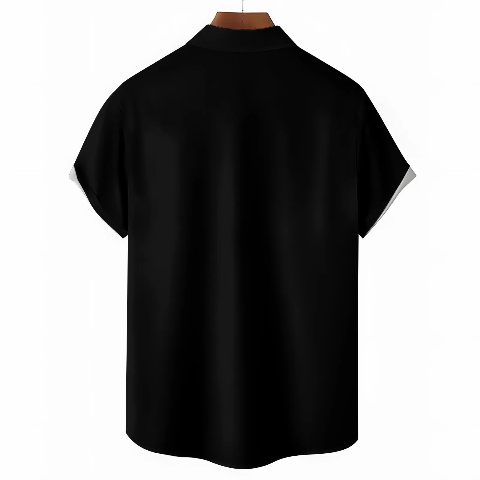 Retro 911 Sports Car Print Casual Short Sleeve Shirt 2404000483
