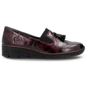 Rieker 53751-35 (Dotty) Bordeaux Shoes