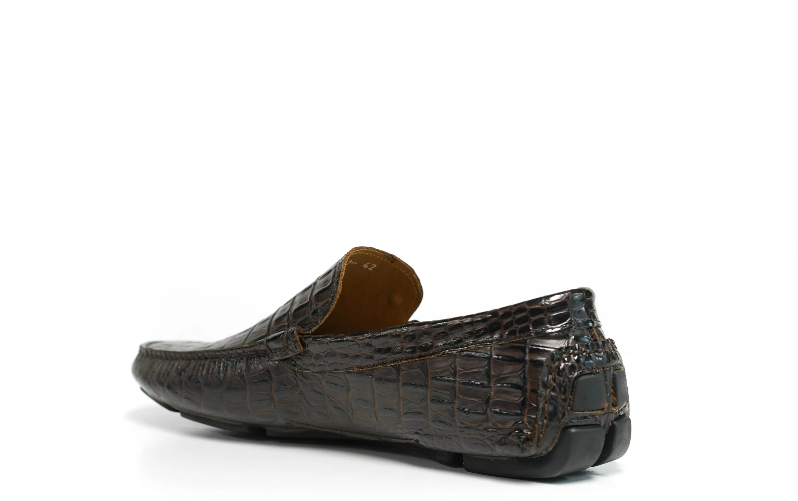 Roberto Serpentini Men's Cocco Leather Moccasin 1052 40% off