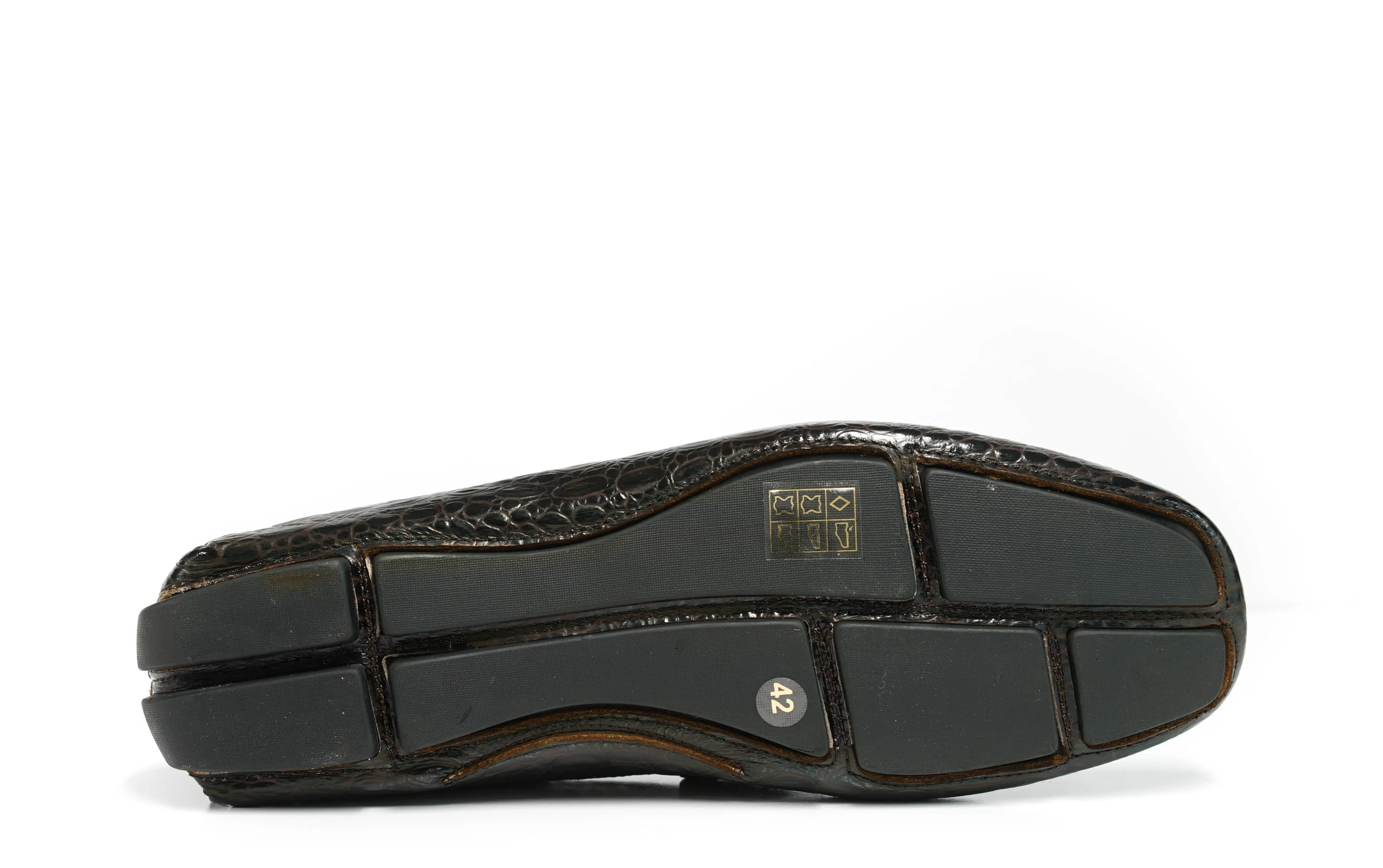 Roberto Serpentini Men's Cocco Leather Moccasin 1052 40% off