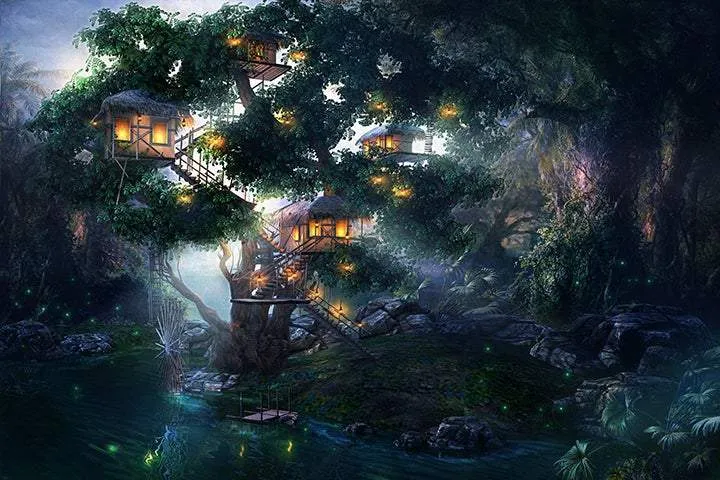 Robinsons Retreat by Joel Payne (wrapped canvas collectible)