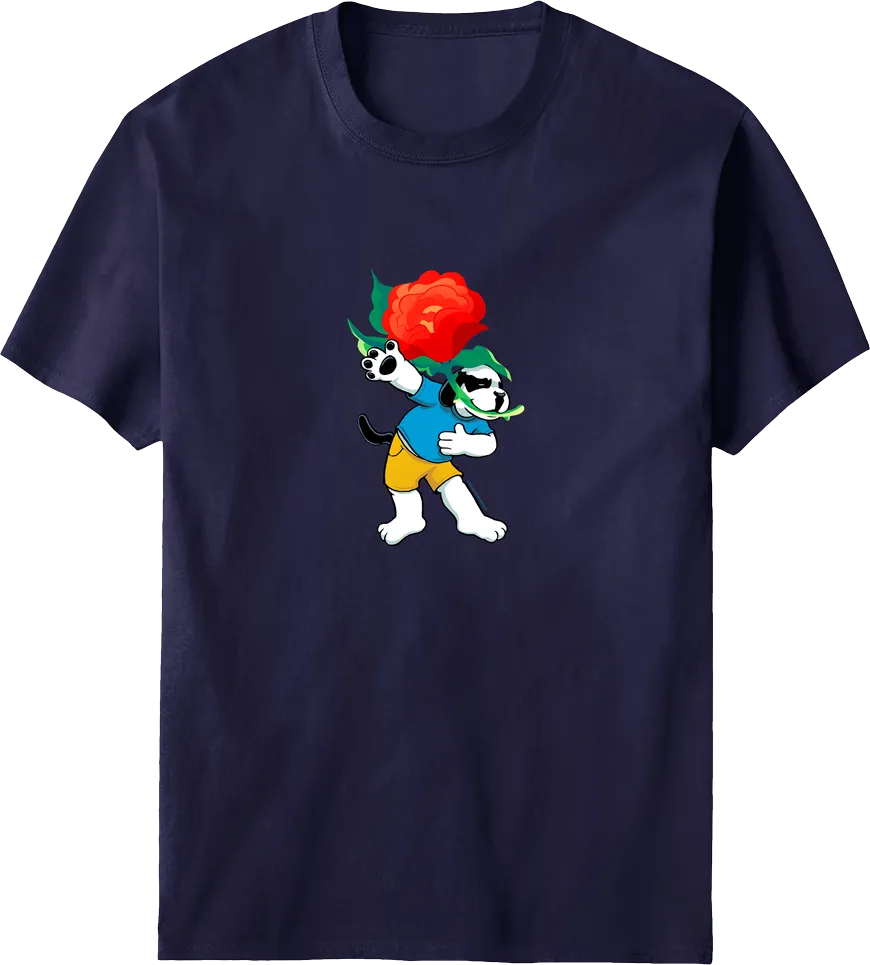 Rose Dog T-shirt