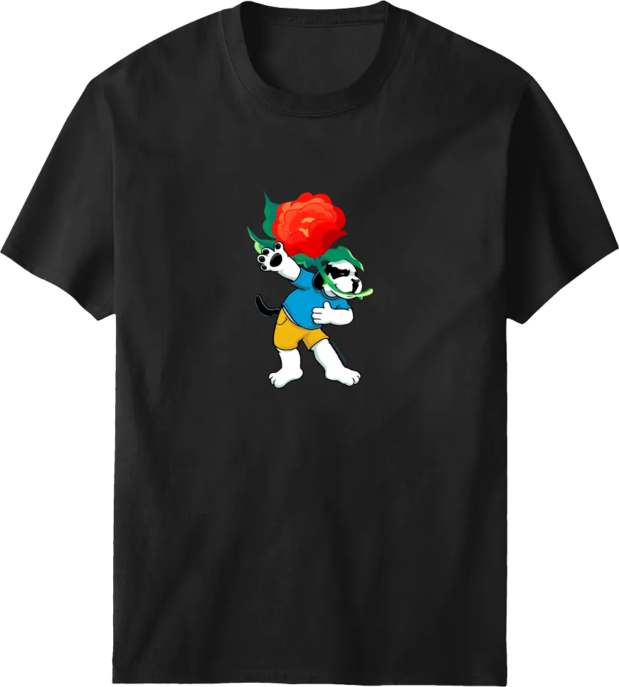 Rose Dog T-shirt