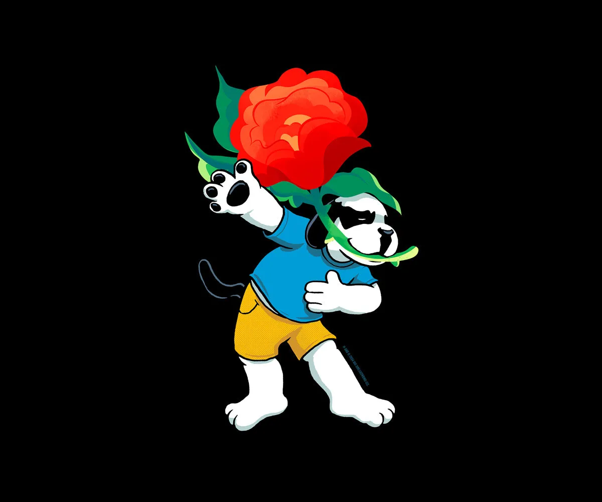 Rose Dog T-shirt
