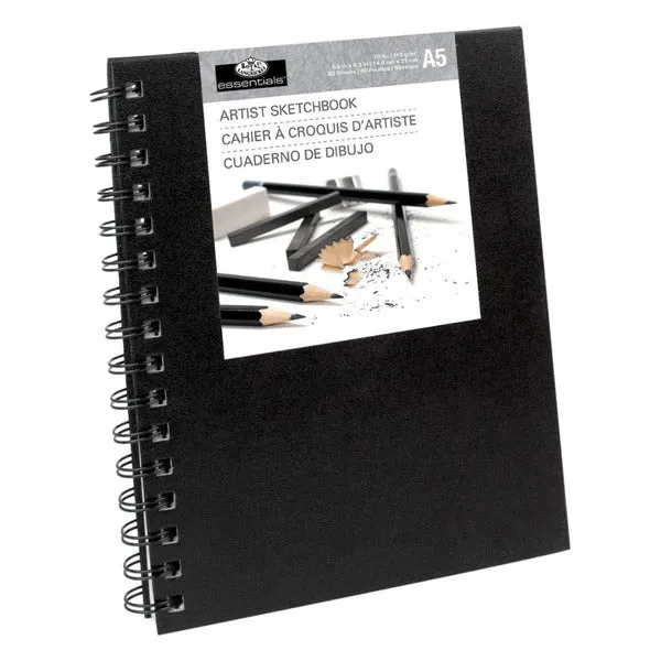 Royal & Langnickel RCSB-A5 - A5 CANVAS COVER SKETCH BOOK