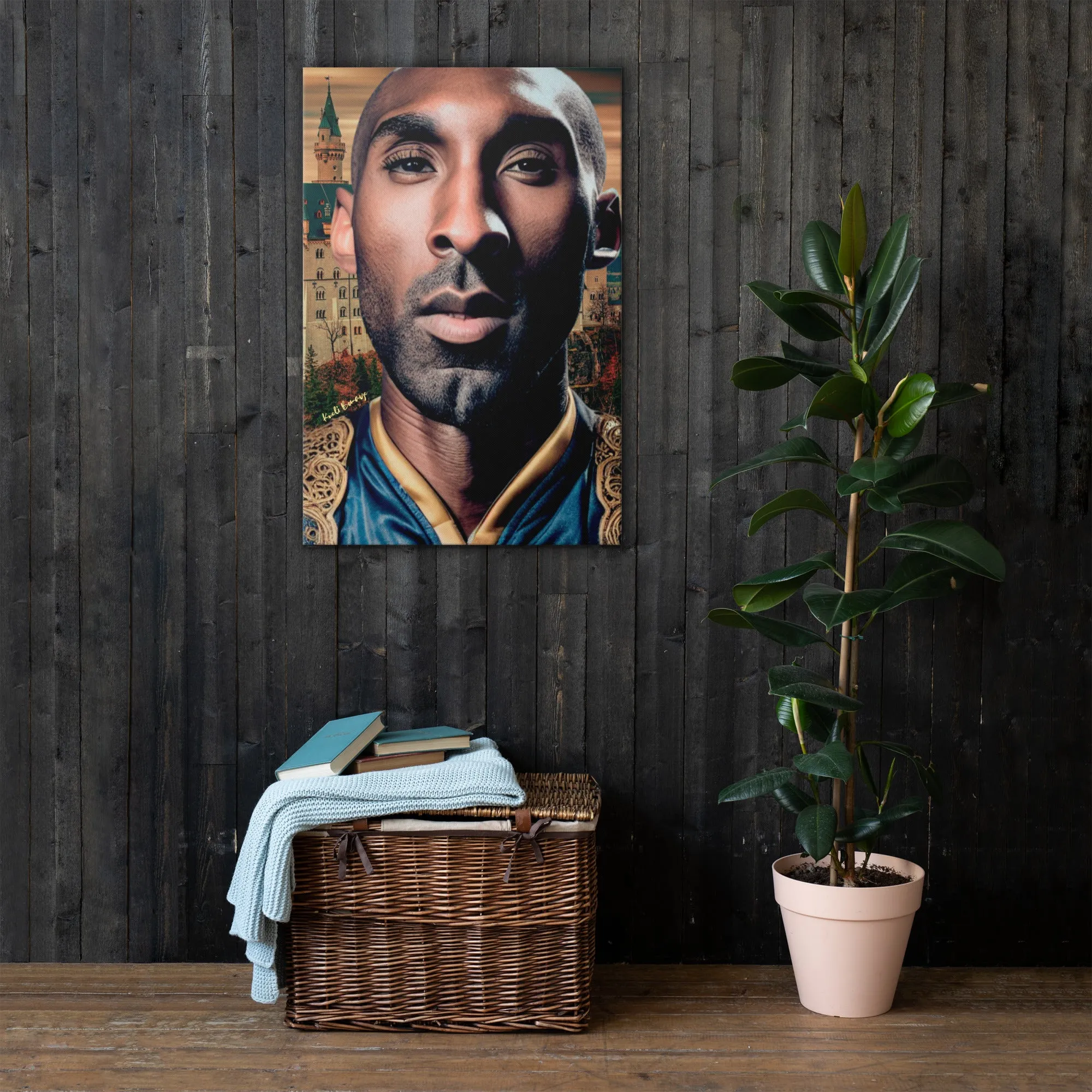 {Royal Ancestors Series} - "Kobe Bryant" - Canvas Print