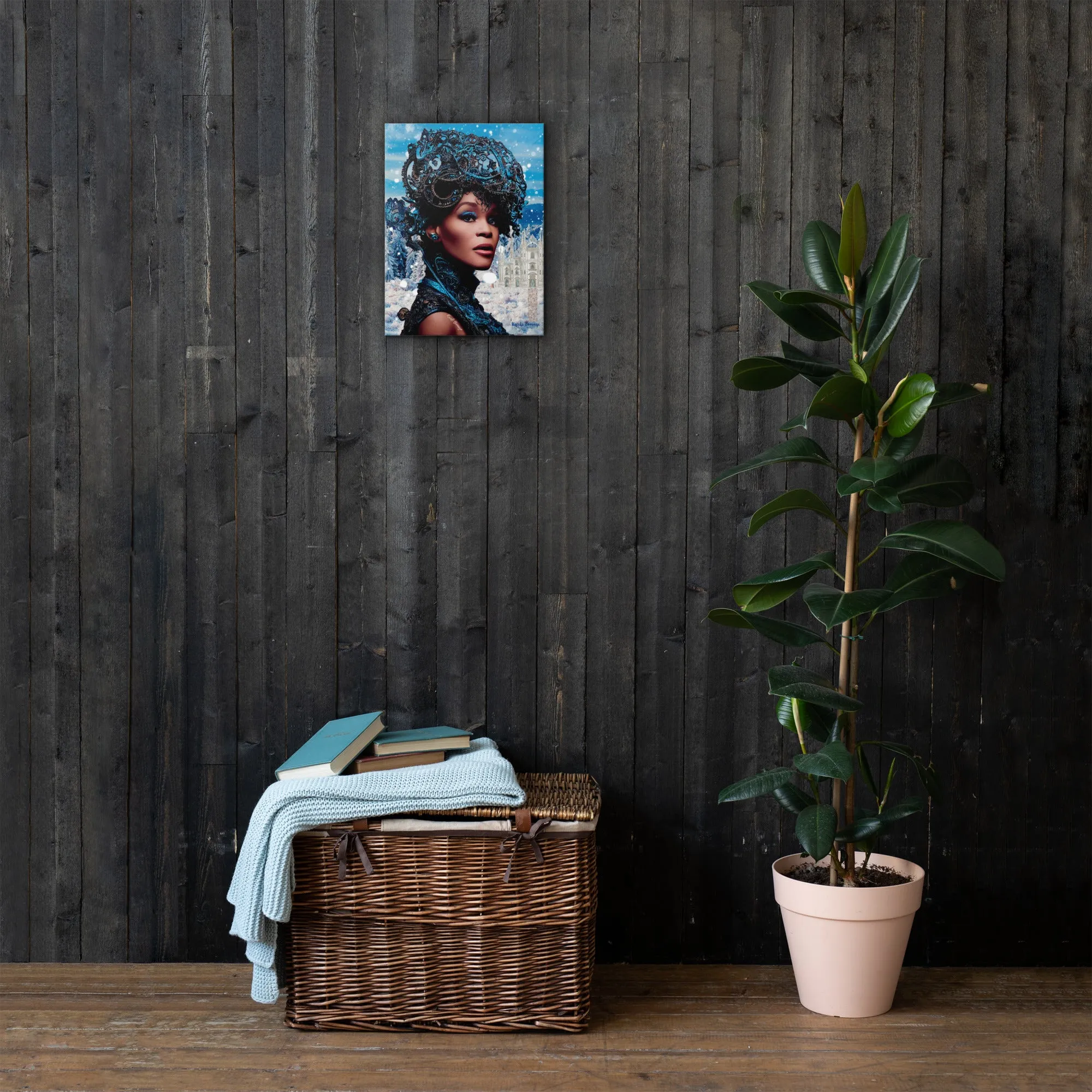 {Royal Ancestors Series} - "Whitney Houston" - Canvas Print