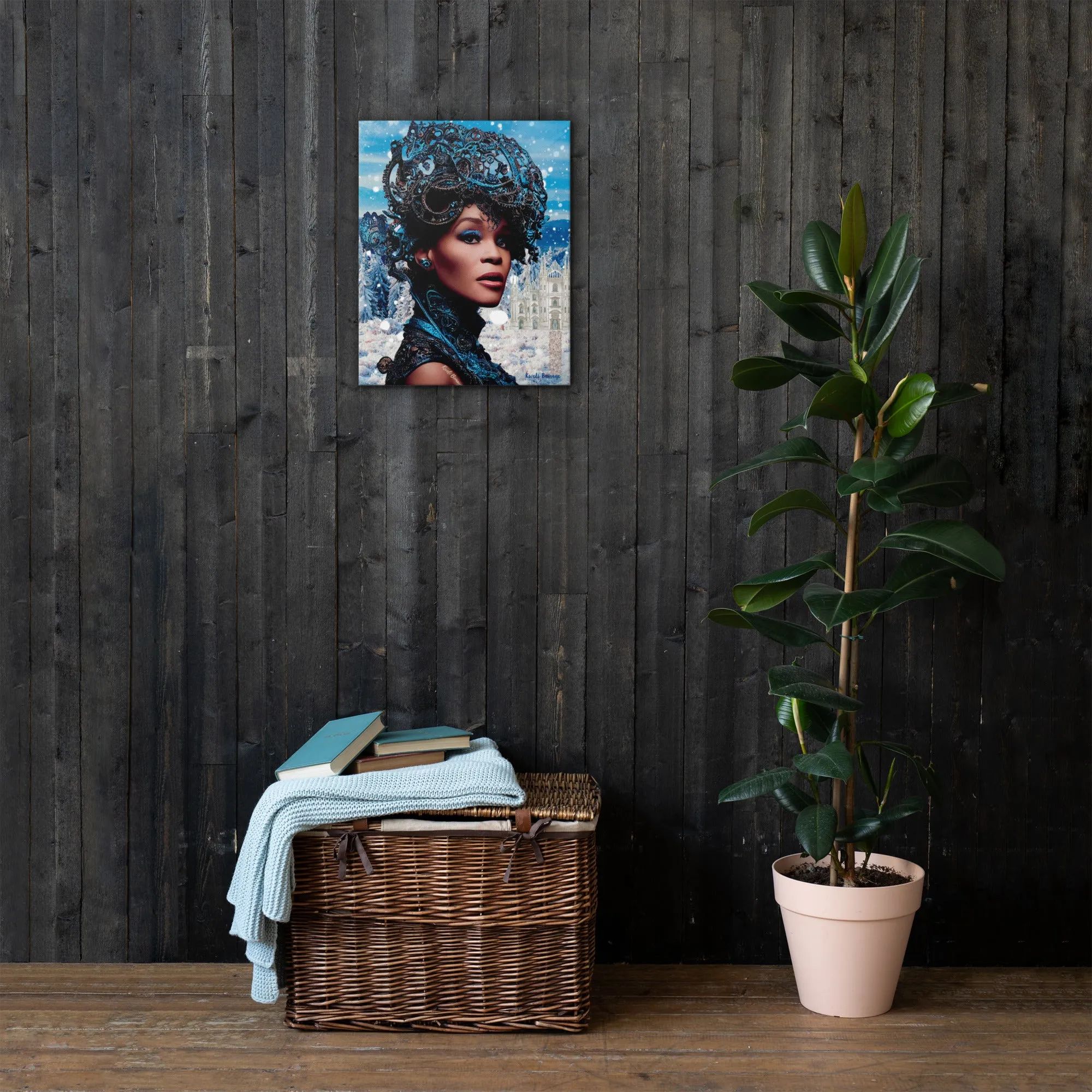 {Royal Ancestors Series} - "Whitney Houston" - Canvas Print