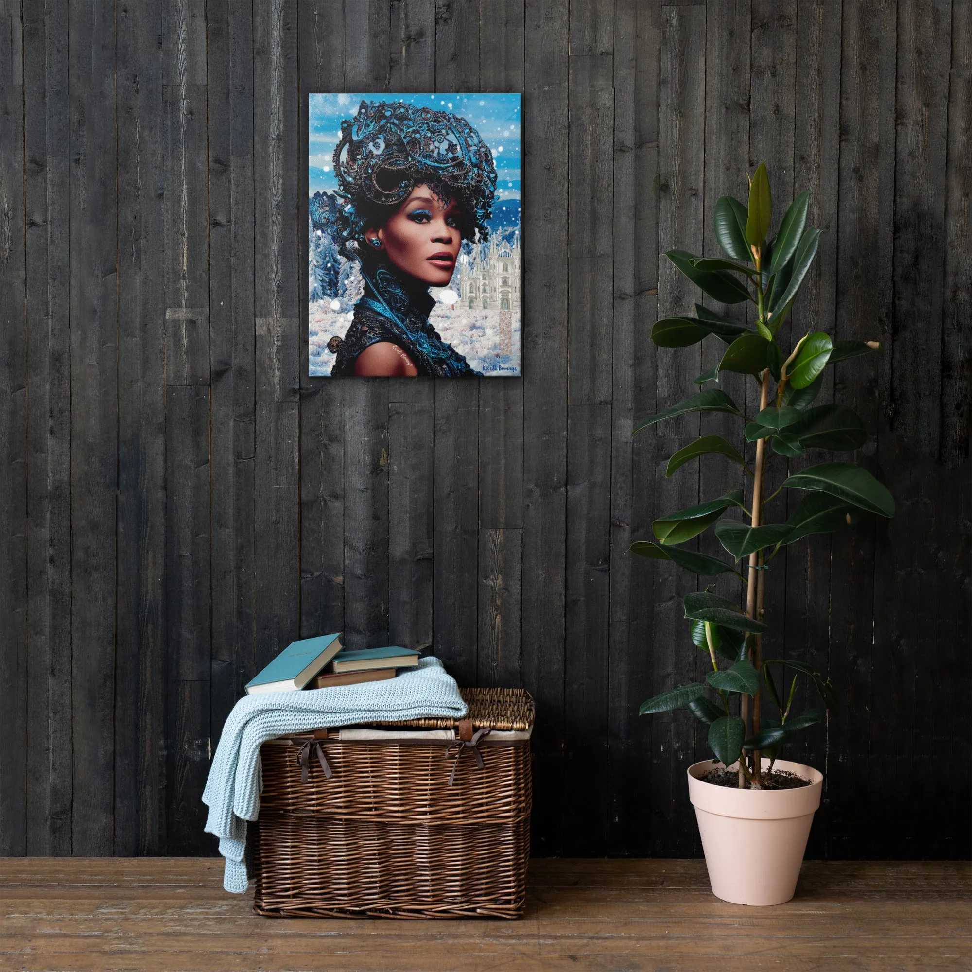 {Royal Ancestors Series} - "Whitney Houston" - Canvas Print