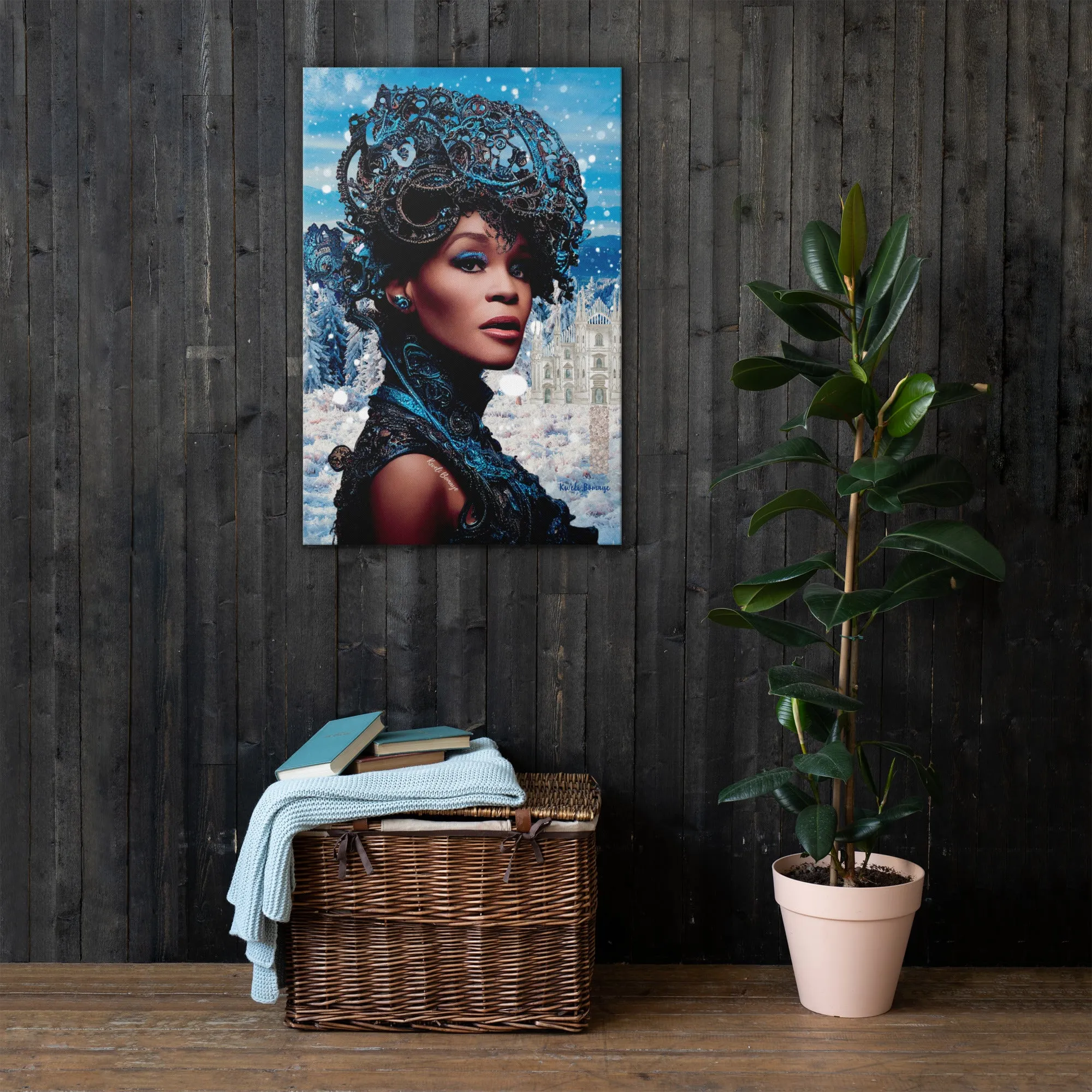 {Royal Ancestors Series} - "Whitney Houston" - Canvas Print