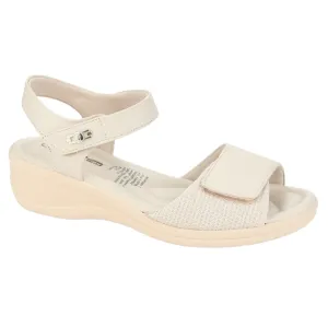 Sandalia Comfortflex Mujer 2388403 Beige Casual