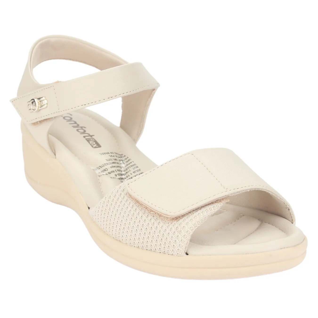 Sandalia Comfortflex Mujer 2388403 Beige Casual