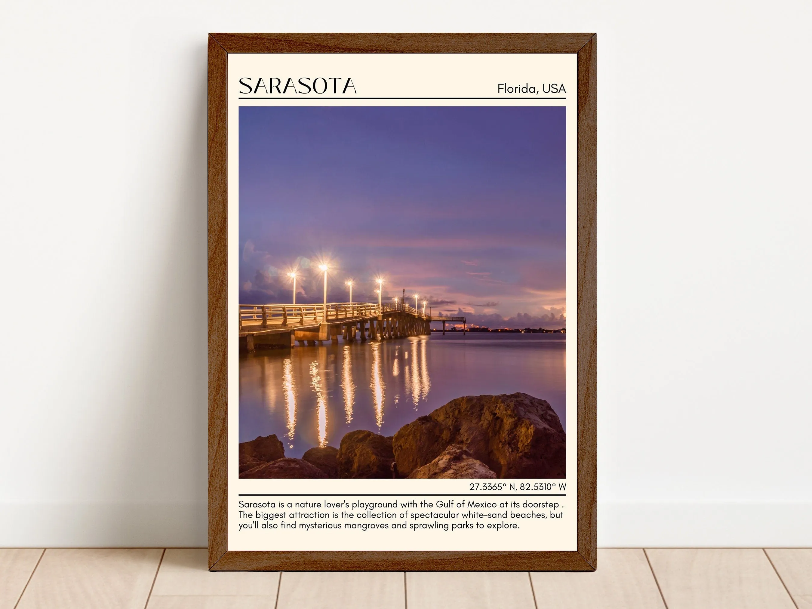 Sarasota Wall Canvas, USA