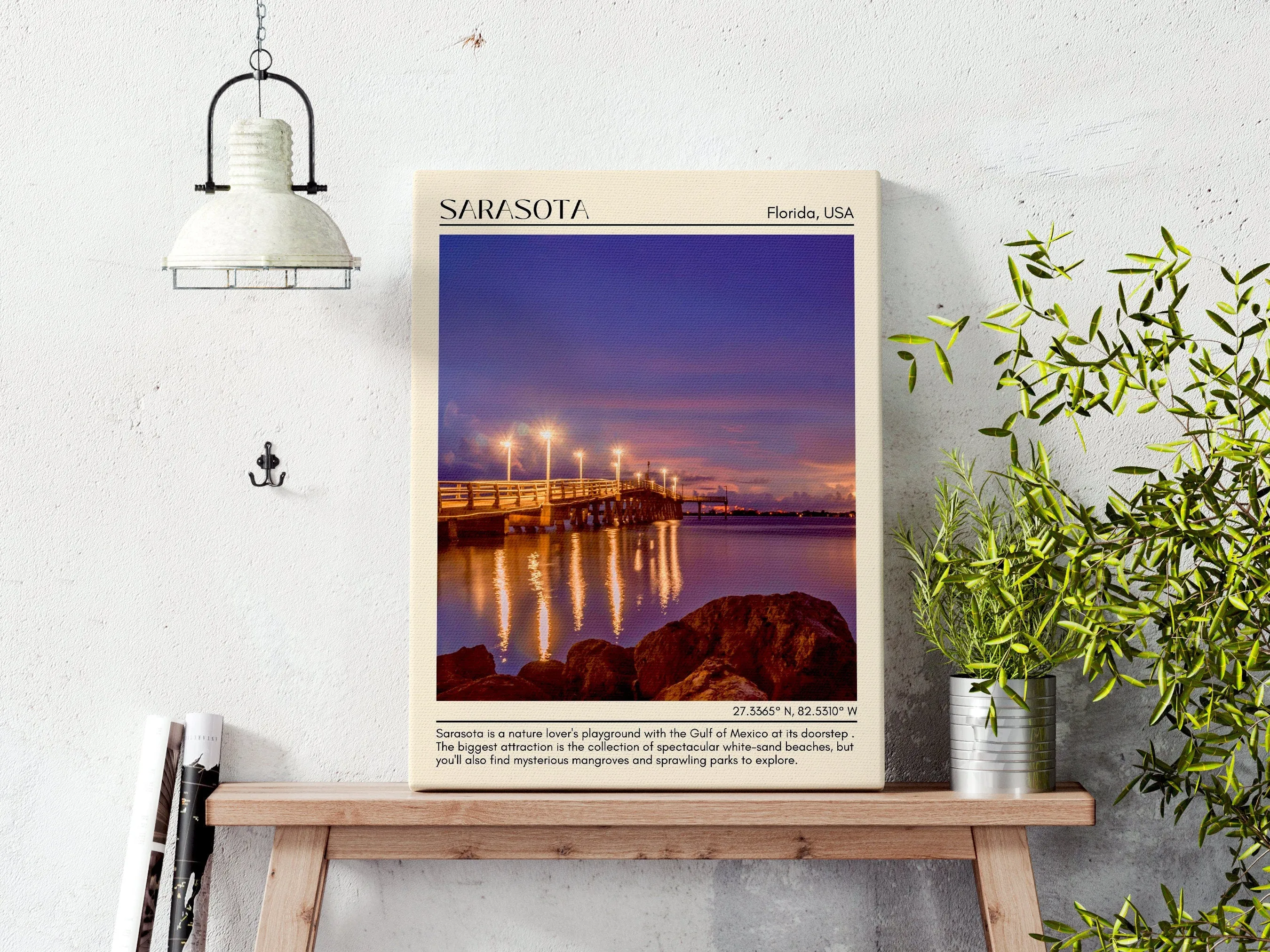 Sarasota Wall Canvas, USA