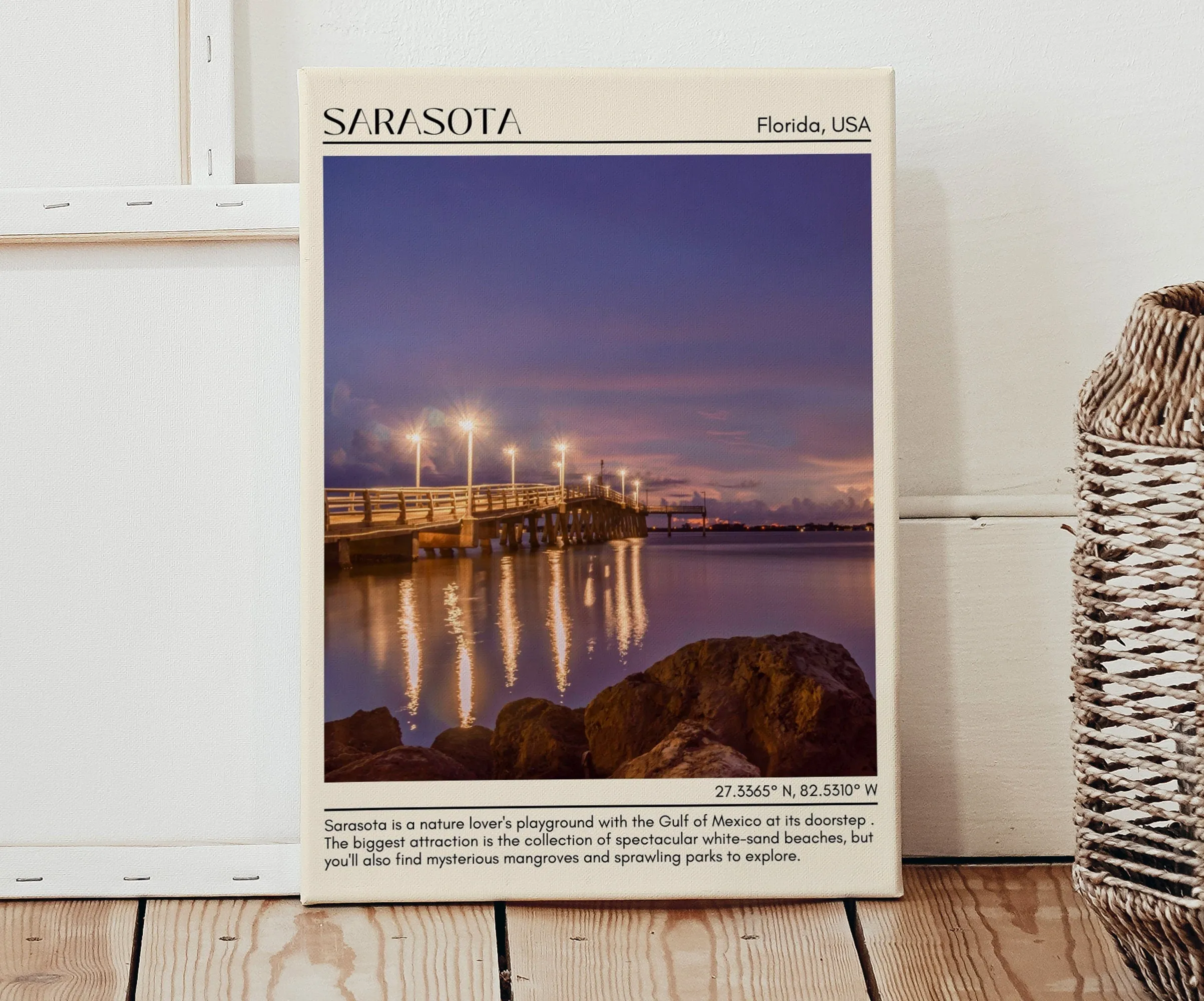 Sarasota Wall Canvas, USA