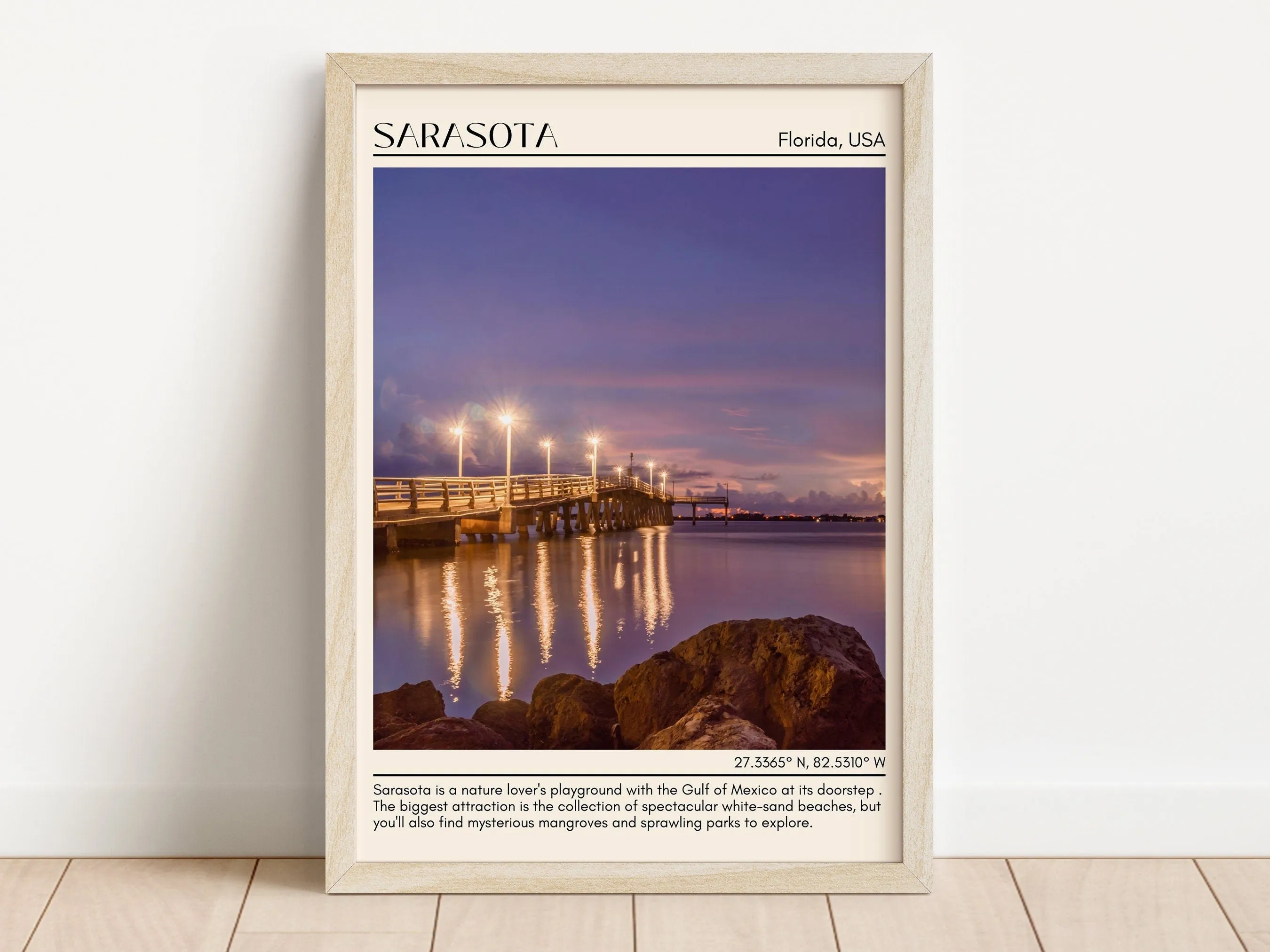 Sarasota Wall Canvas, USA