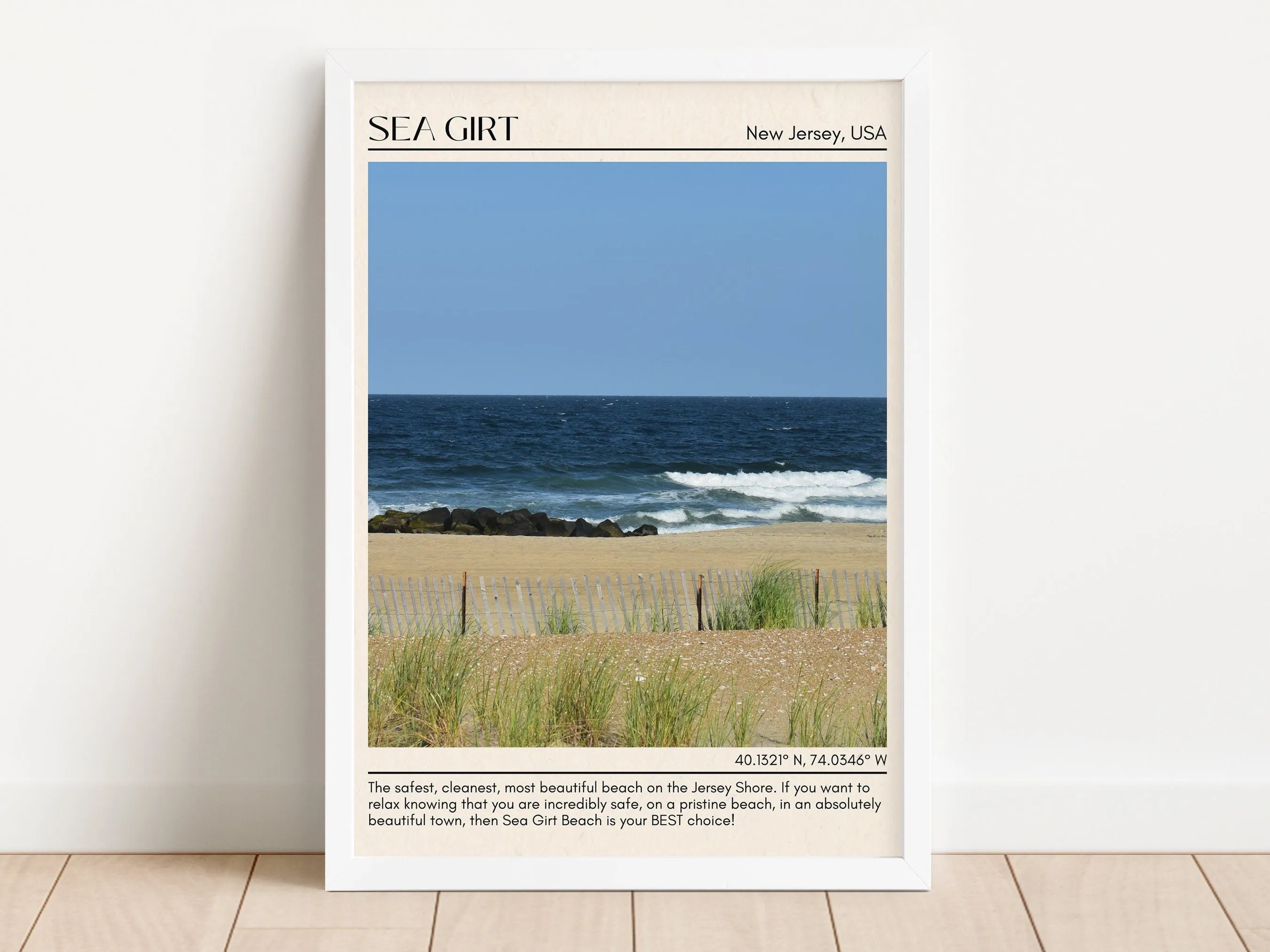 Sea Girt Wall Canvas, USA