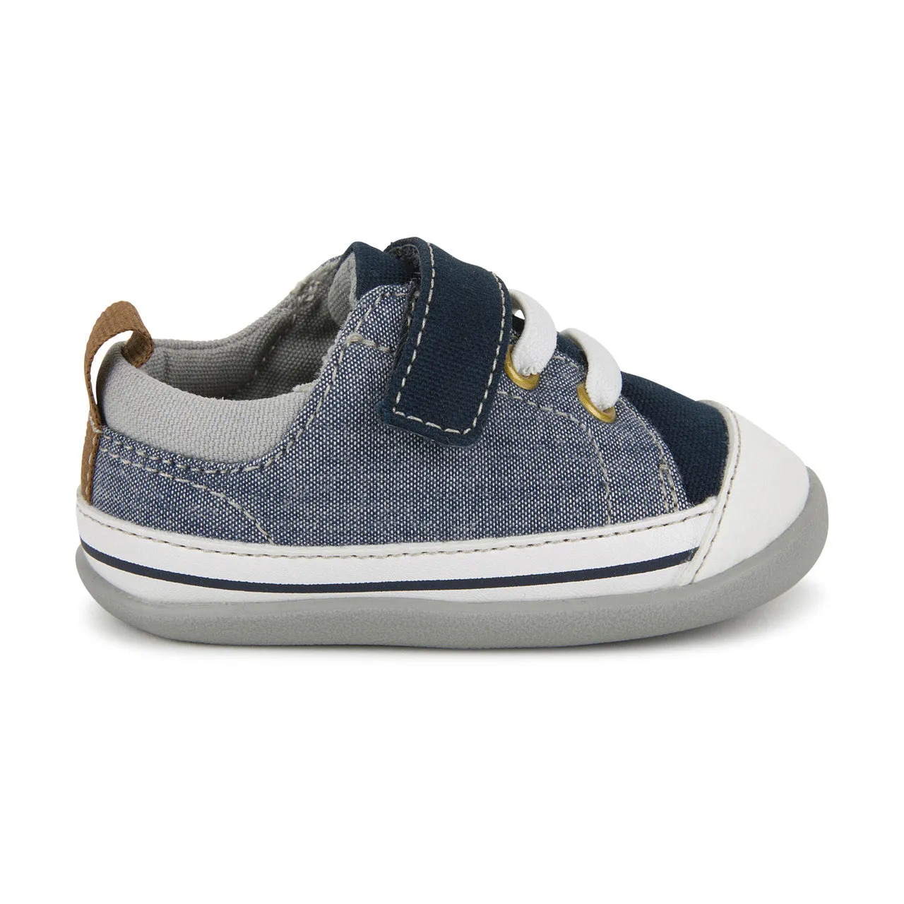 See Kai Run Stevie ll First Walker - Blue Denim