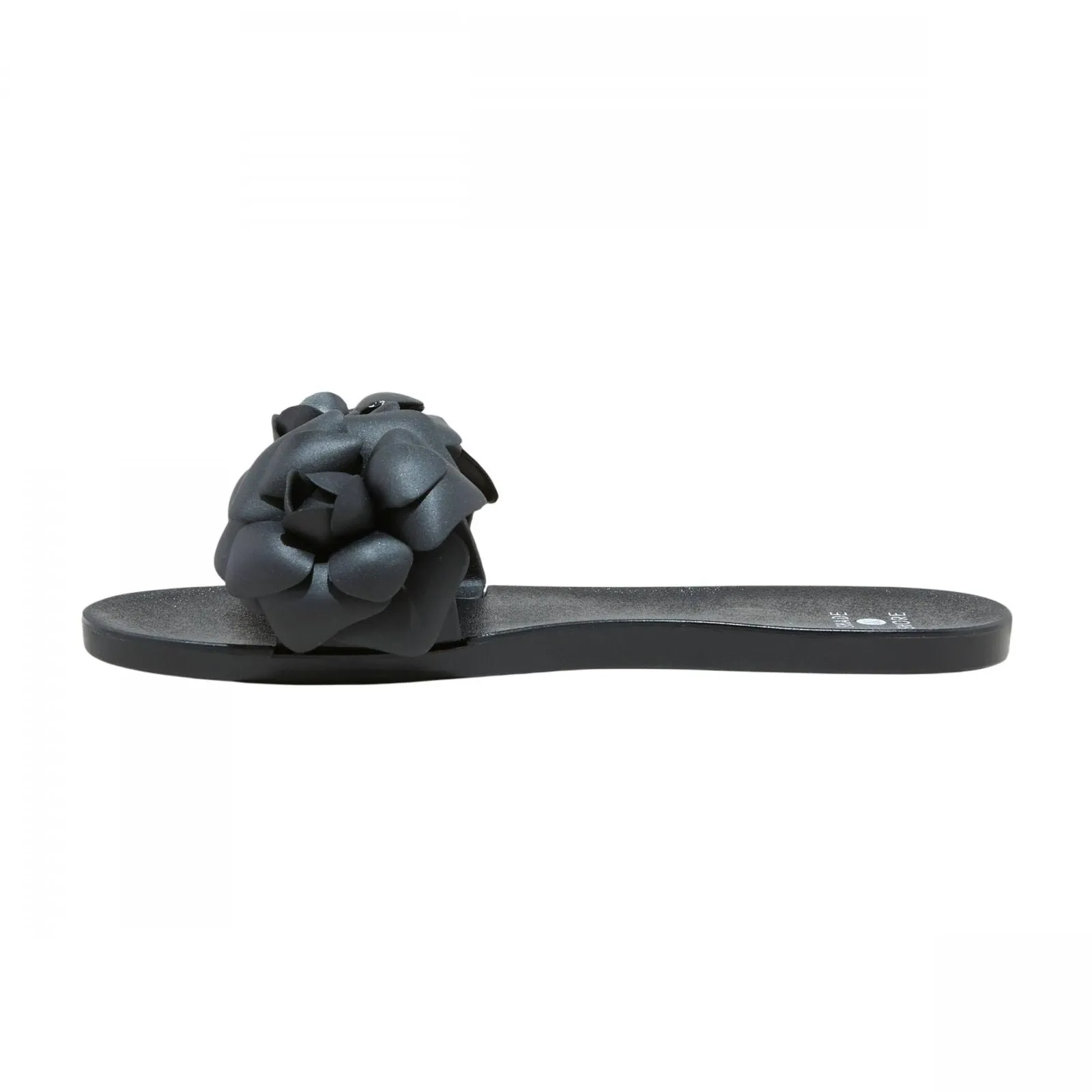 Shade & Shore Womens Mallory Jelly Sandals 89395442 Black 8M