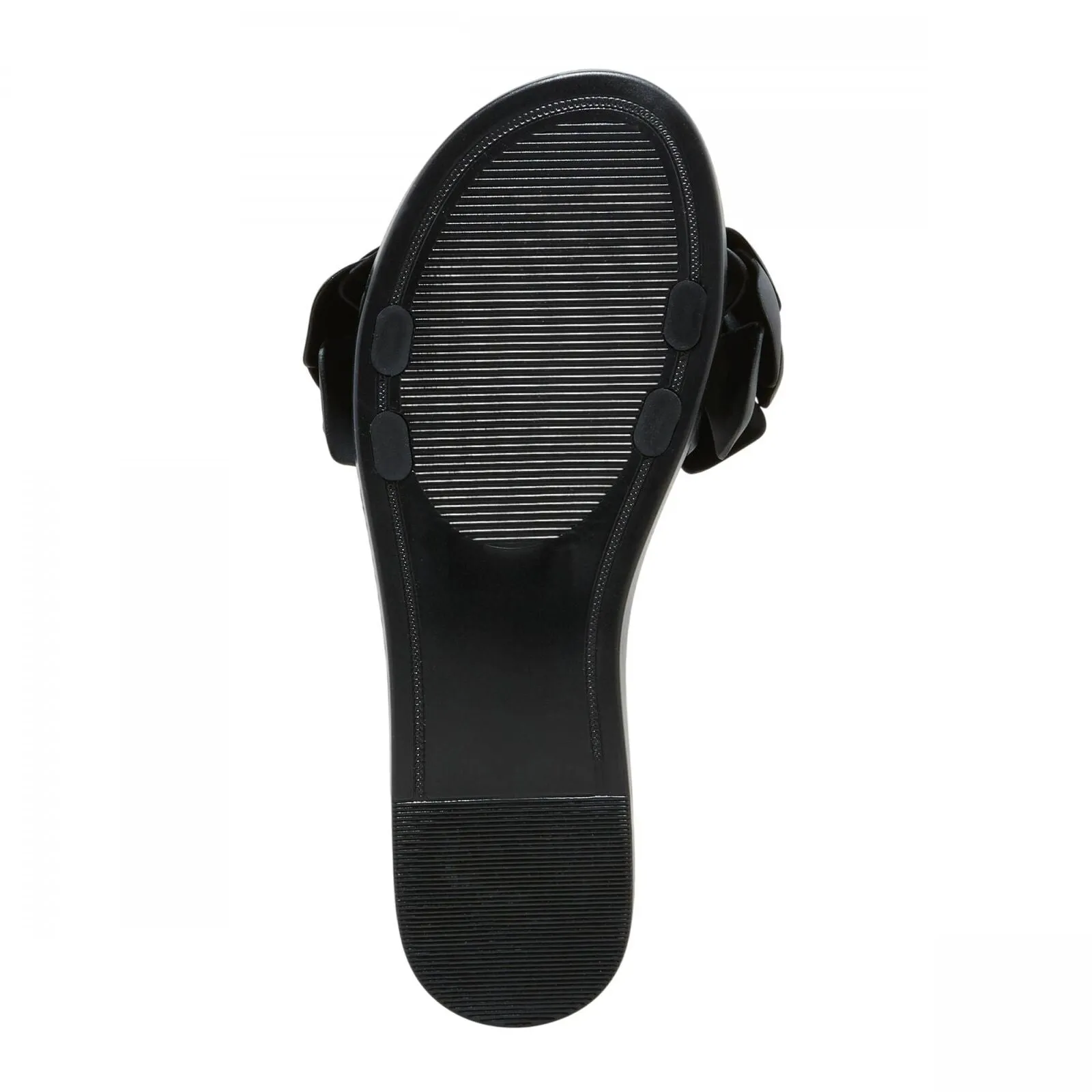 Shade & Shore Womens Mallory Jelly Sandals 89395442 Black 8M