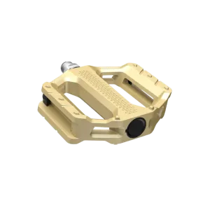 Shimano Pd-Ef202 Flat Platform Pedals Gold E-bike/Trekking/Urban