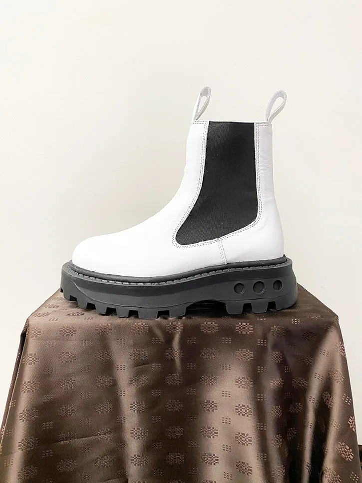 Simon Miller Scrambler Boot, White