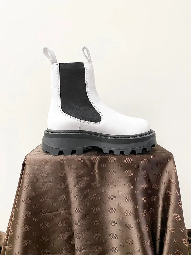 Simon Miller Scrambler Boot, White