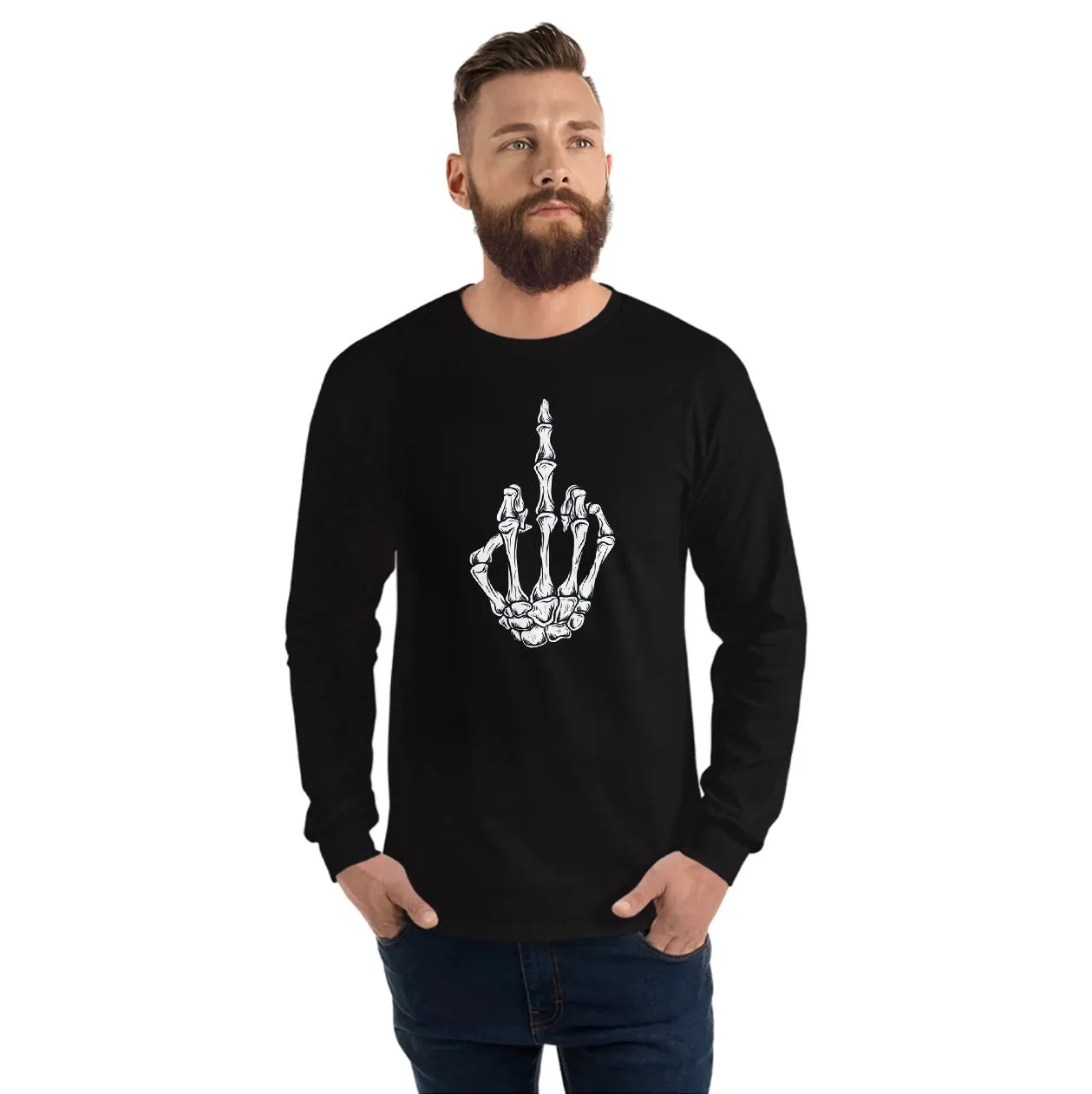 SKELETON MIDDLE FINGER