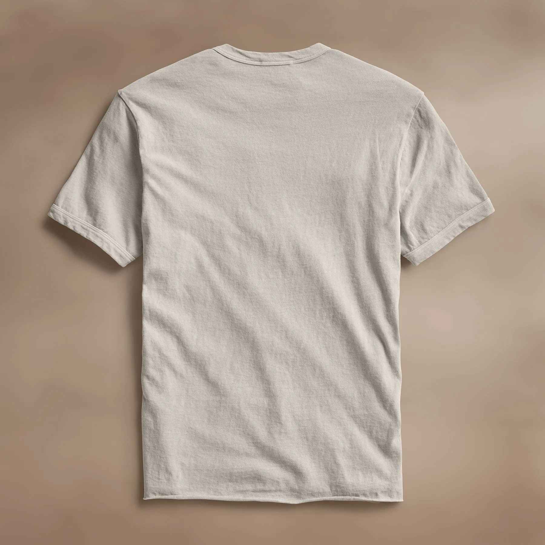 Slub Jersey Short Sleeve Crew - Salt Pigment